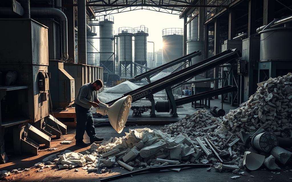 can fibreglass be recycled