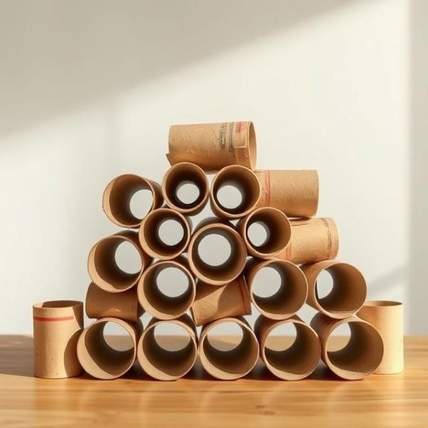 can full size toilet paper rolls be recycled