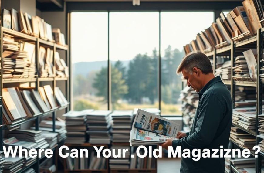 where do you recycle magazines