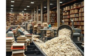 book recycling process