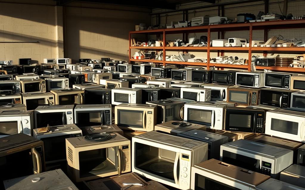 can you recycle microwave ovens